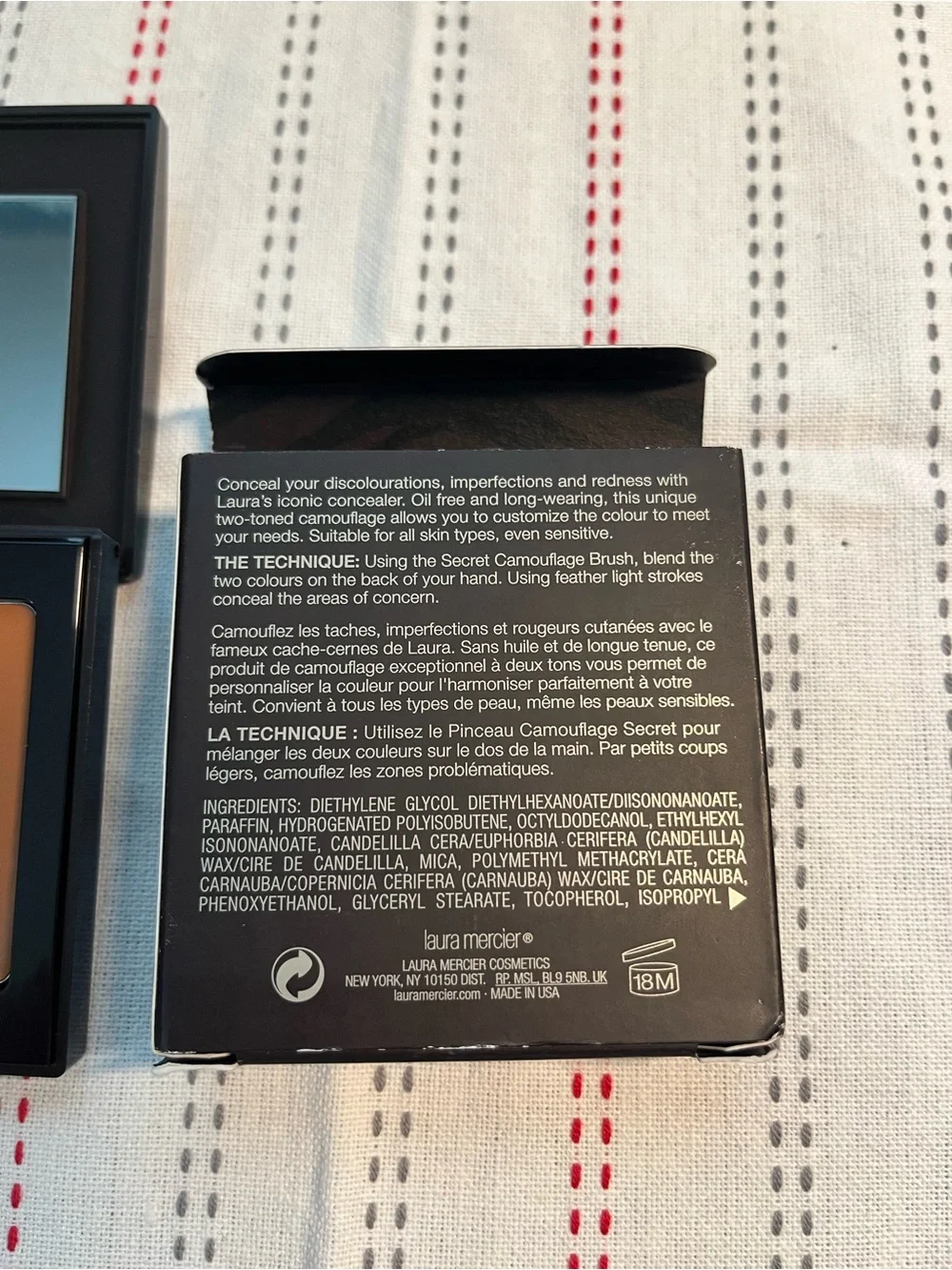 laura mercier Concealer Duo Palette - Medium Brown Shades - #7